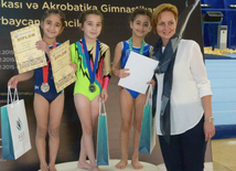 Bakıda qadın idman gimnastikası üzrə akrobatların çoxnövçülükdə yarışı başa çatıb. Azərbaycan, 4 dekabr 2015